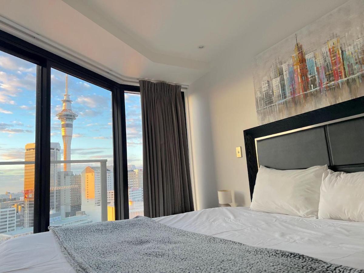 Skytower View 2 Bedroom Apartment Auckland Exterior foto